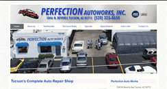 Desktop Screenshot of perfectionautoworks.com